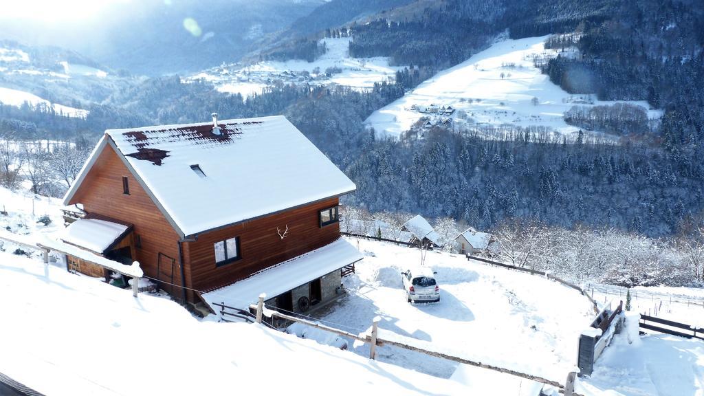 Gîte Le Cerf de Belledonne Sainte-Agnès Extérieur photo